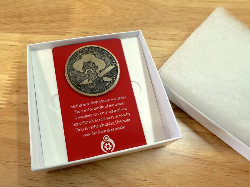 Tombstone Challenge Coin- Wyatt and Doc - Image 4