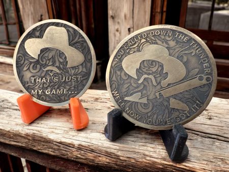 Tombstone Challenge Coin- Wyatt and Doc